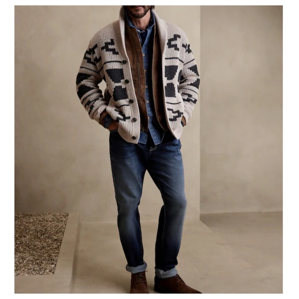 Banana Republic Factory Mens athletic fit Jeans Dark Wash - Picture 6 of 9